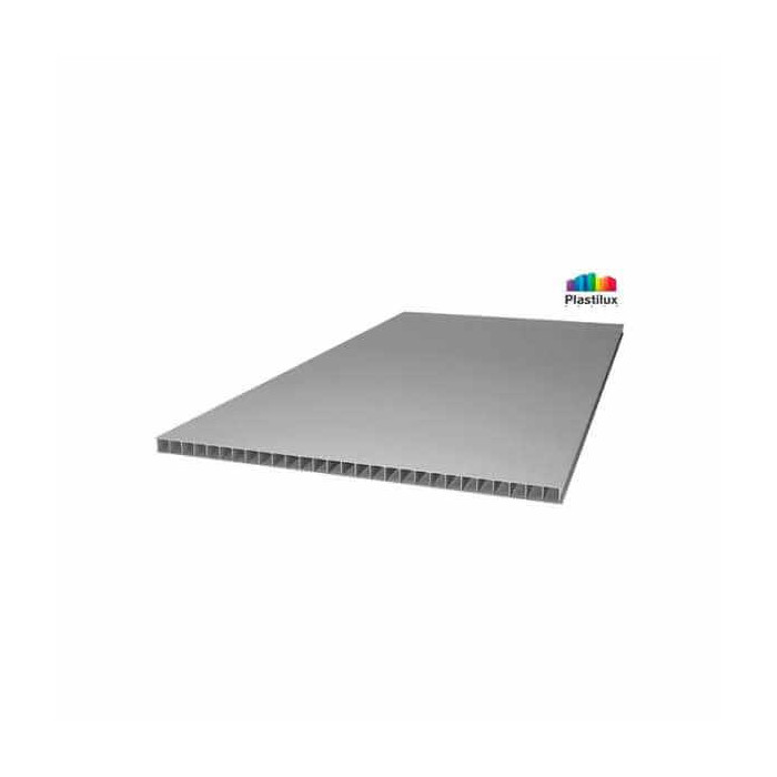 Сотовый поликарбонат 16 мм ULTRAMARIN серебро 2100х12000 мм